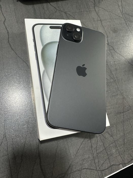 iPhone 15 Plus 128GB Black Full Box ca NOU!