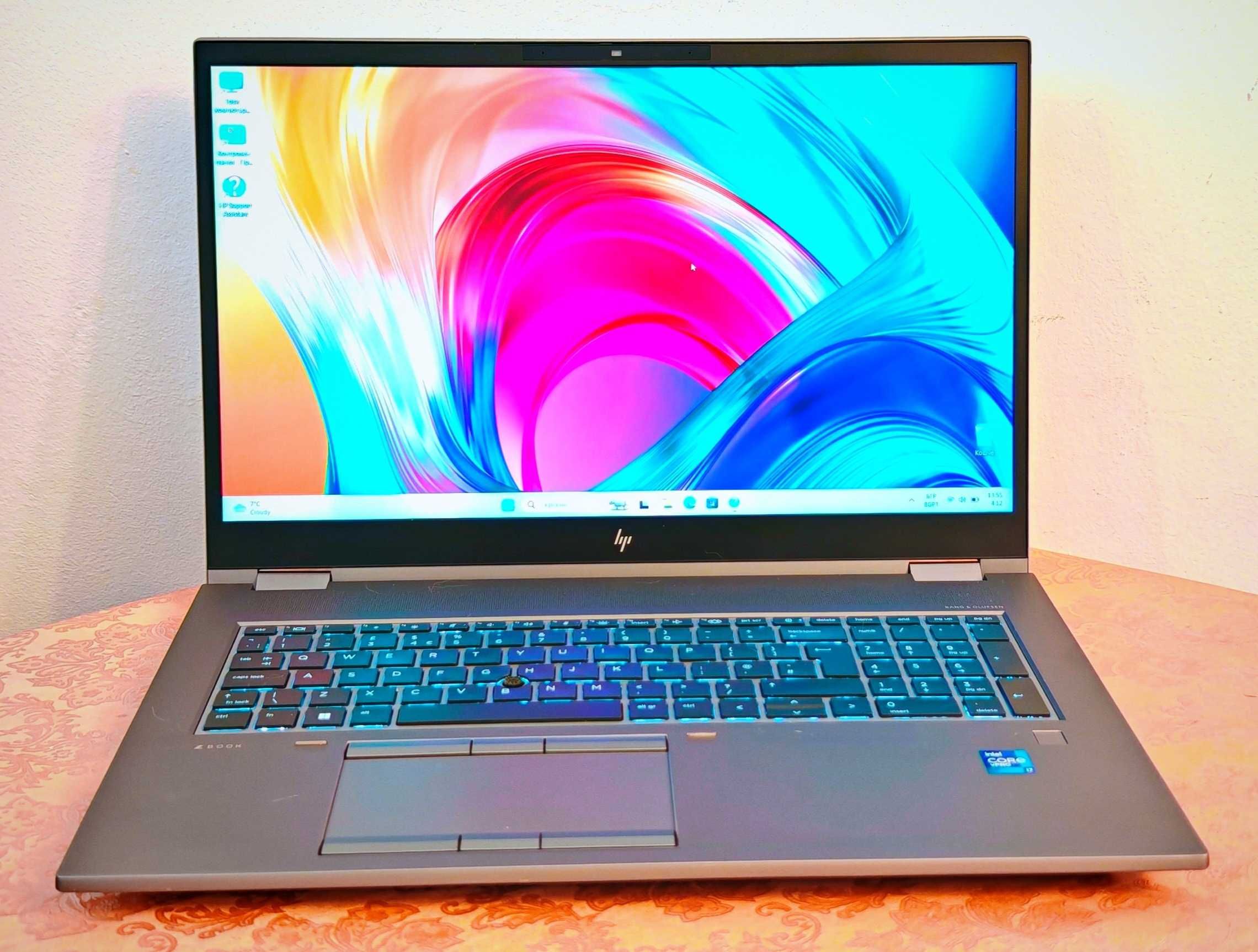 HP ZBook 17 G8/Core i7-11850H/RTX A2000 4GB/32GB RAM/512 SSD/17.3 IPS