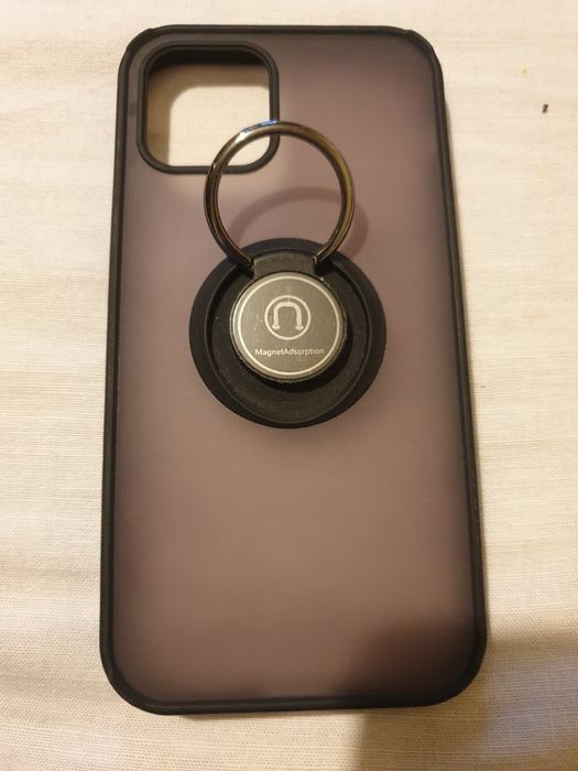 Husă  cu inel și magnet  iphone  12