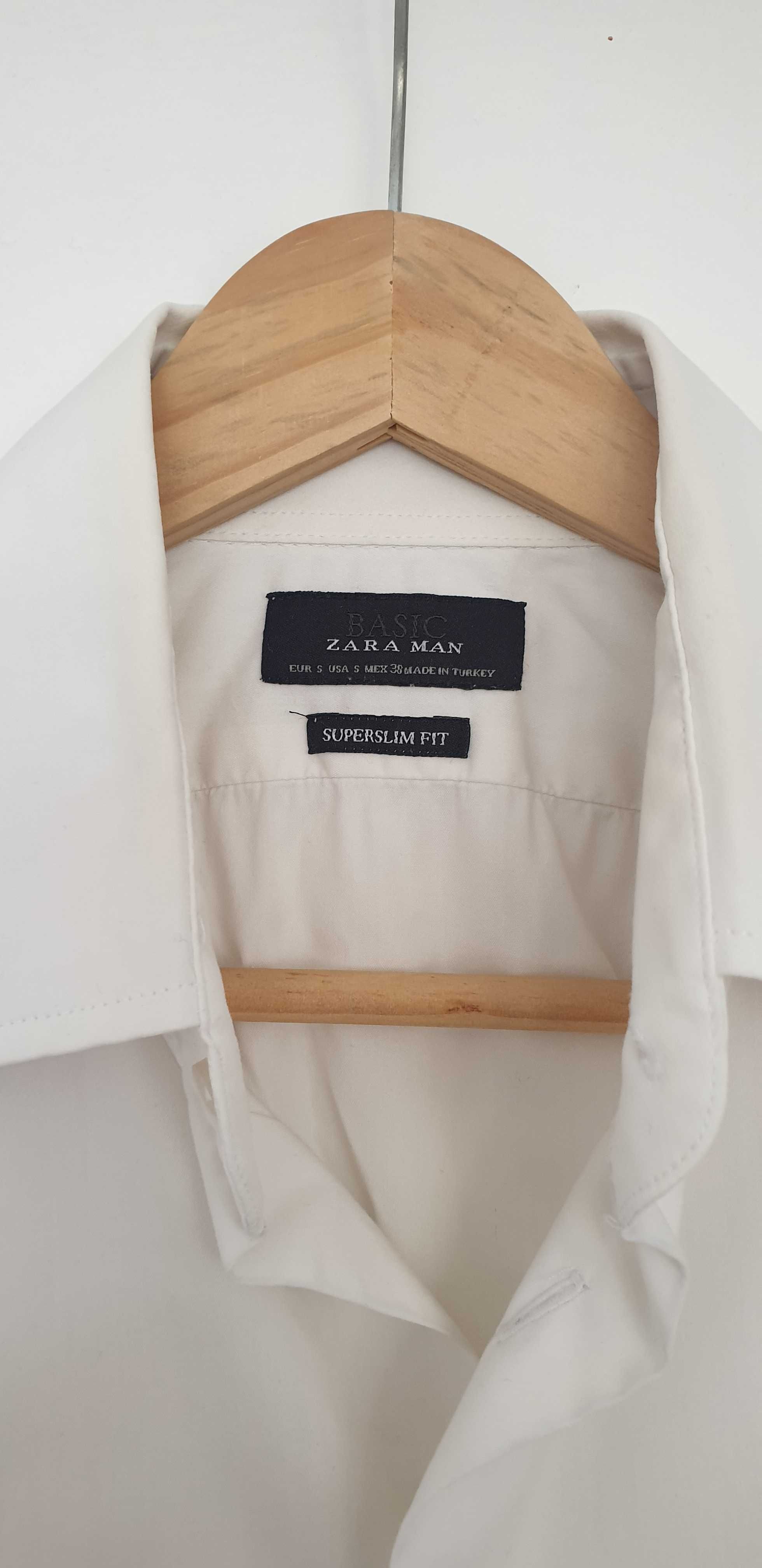 Мъжка бяла риза Zara