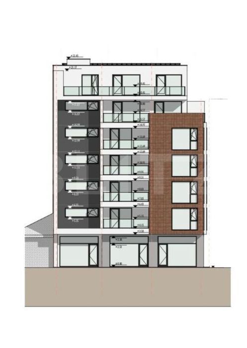 Apartament cu 2 camere 48 mp, Terasa 24 mp, Bloc Nou, zona Marasti