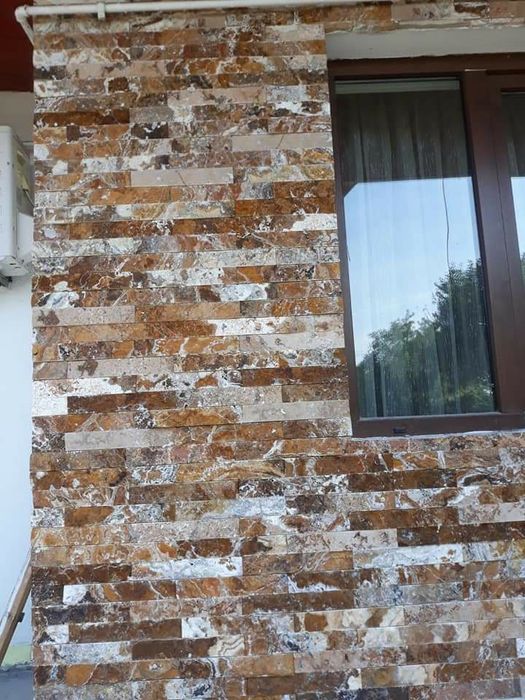 Piatra amenajarea, gradina, casa,terase, decorativa din Thassos,Grecia