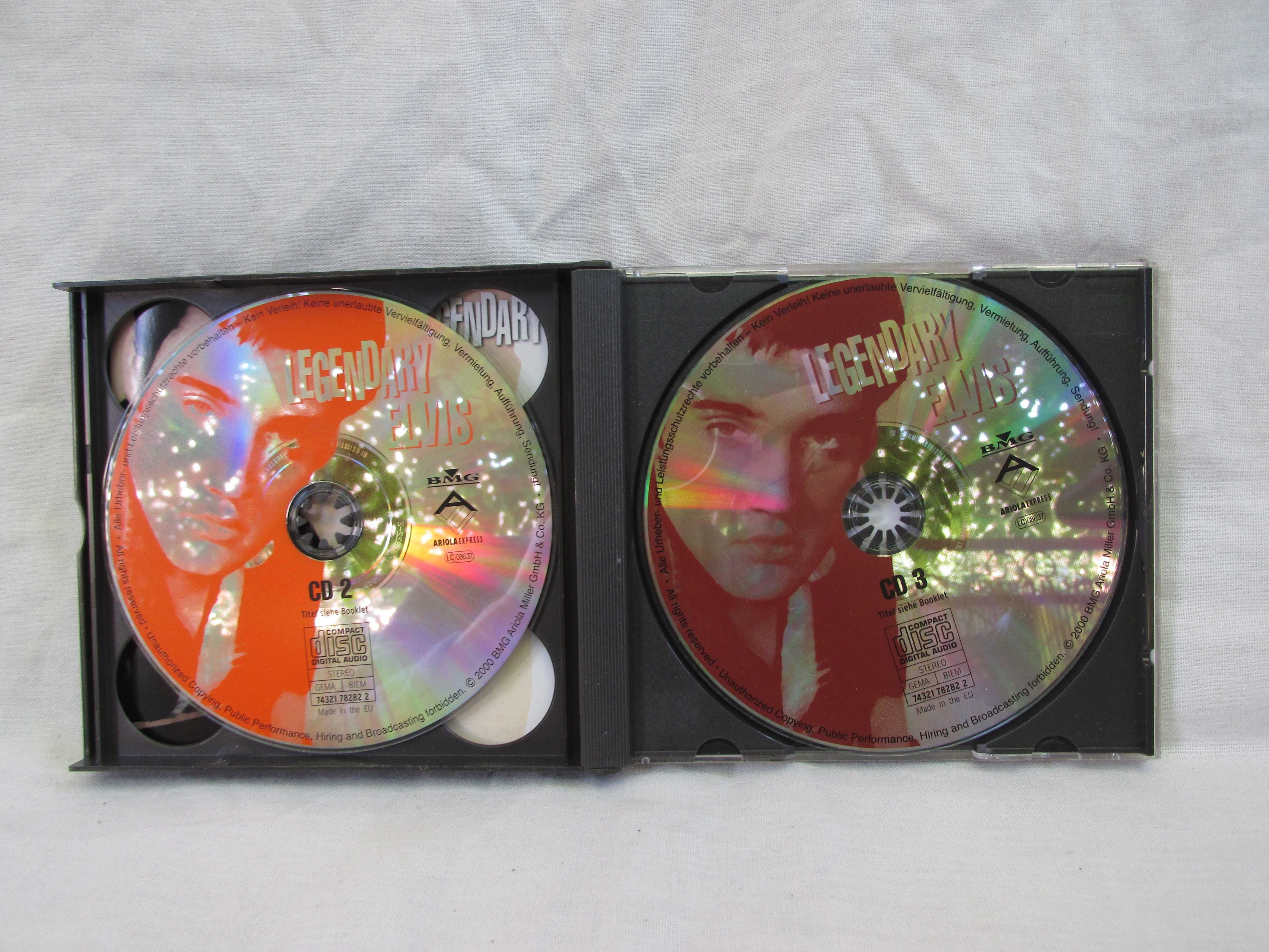 CD x3 original Elvis Presley,Legendary