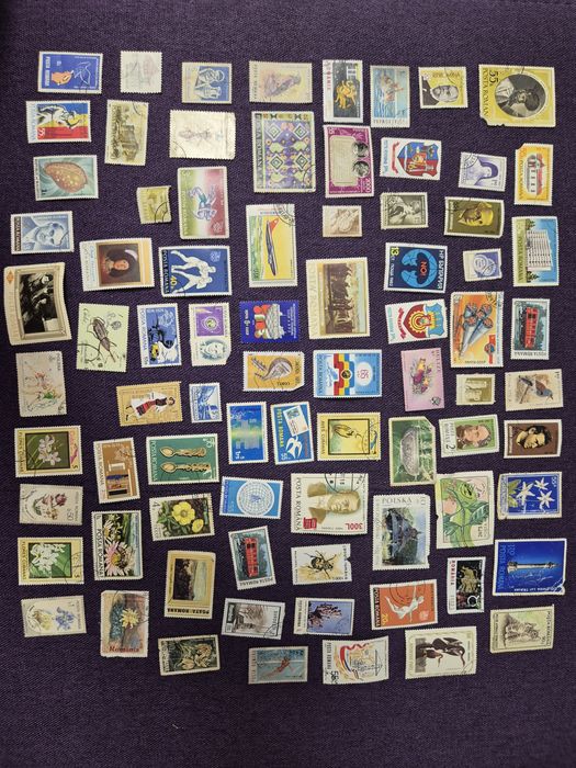 Colectie 540 timbre vechi