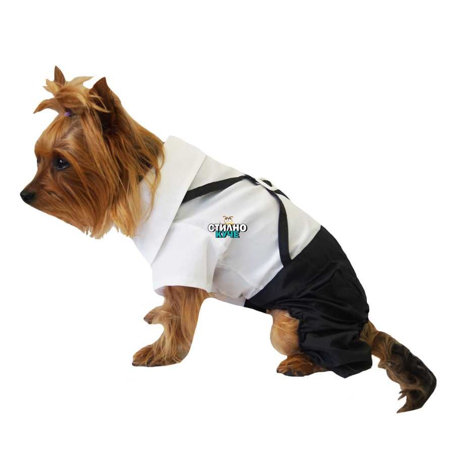 Смокинг за куче Официален костюм за куче Кучешки смокинг