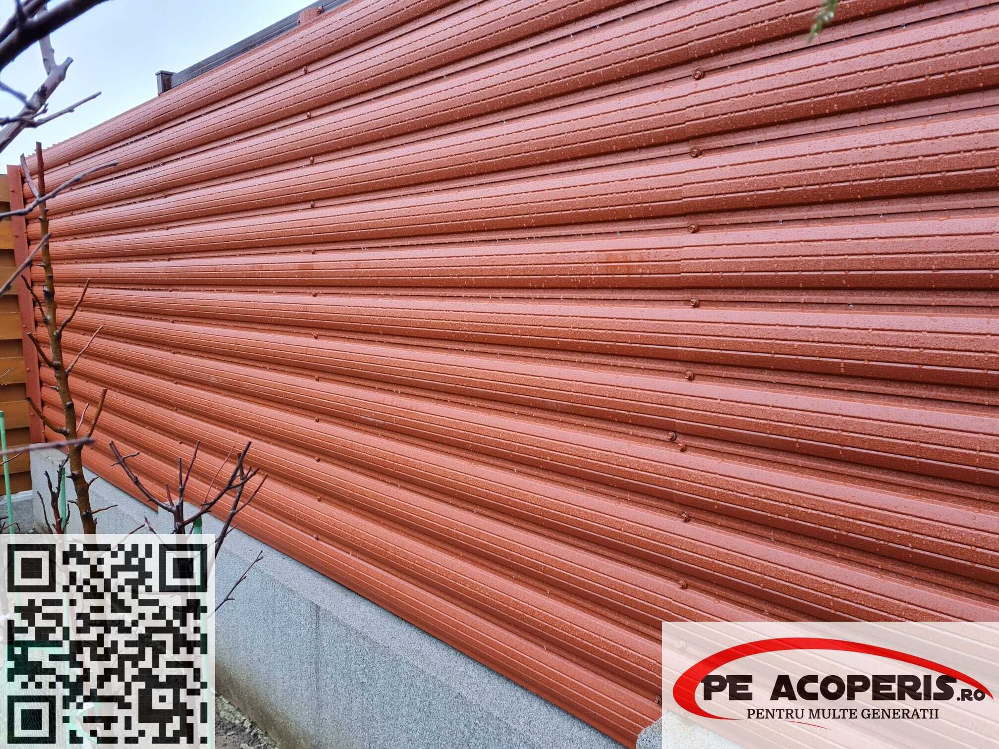 Sipca metalica pentru poarta si gard, montaj rapid, garantie 30 ani!
