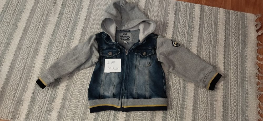 Geaca de blugi baietel 2 ani
