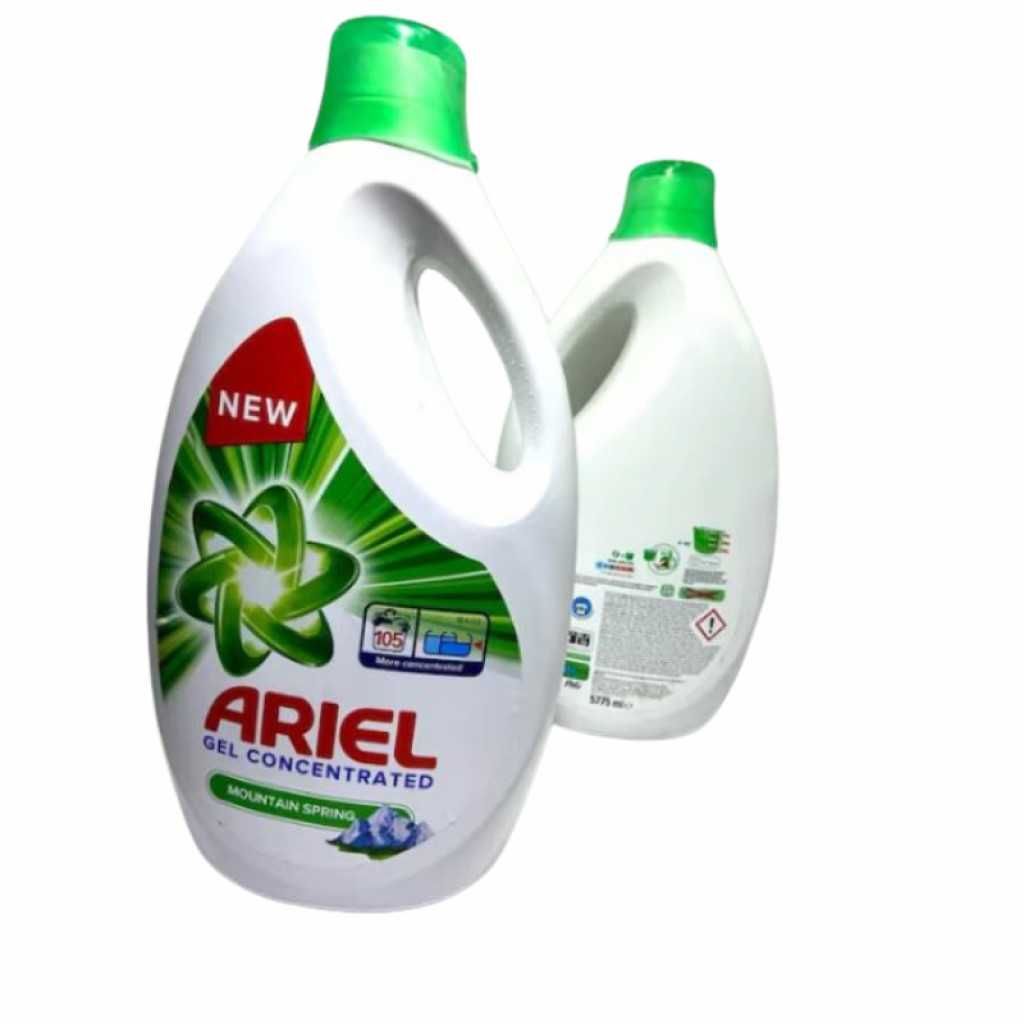 Течен перилен препарат Ariel Gel Concentrated, Mountain Spring – 5.7L