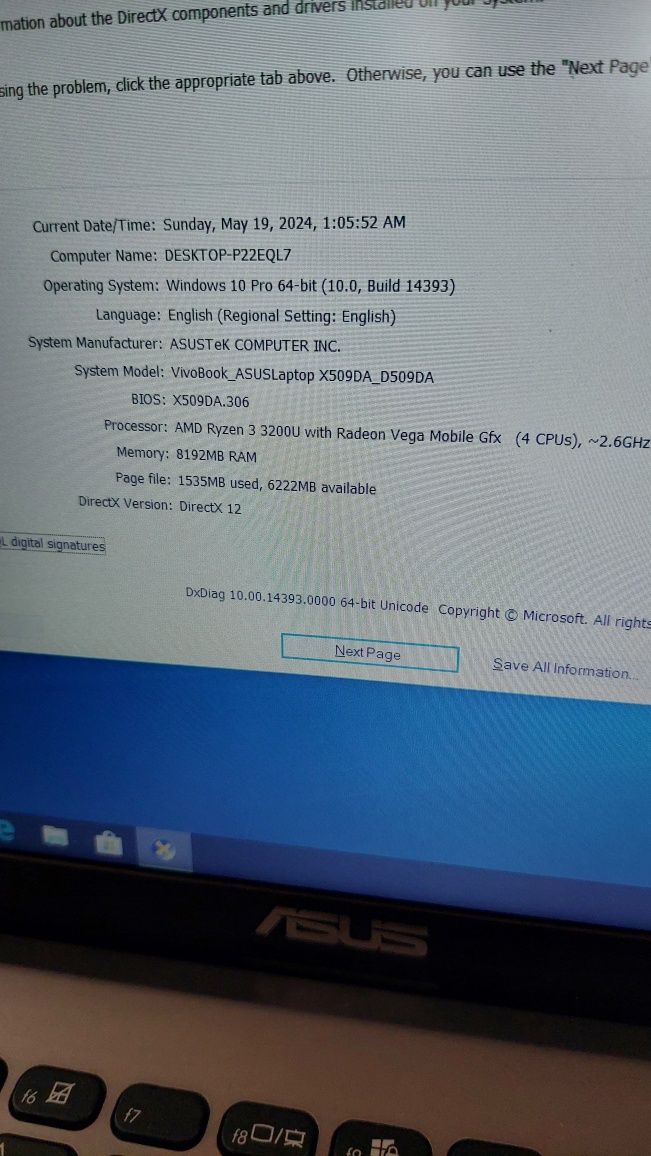 Asus Vivibook , AMD Ryzen 3 3200u , video dedicat 2Gb  , Impecabil !