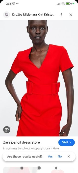 Zara Червена Рокля