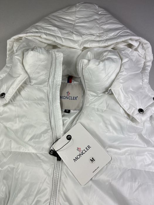 Moncler Бяло яке Unisex - Top Quality