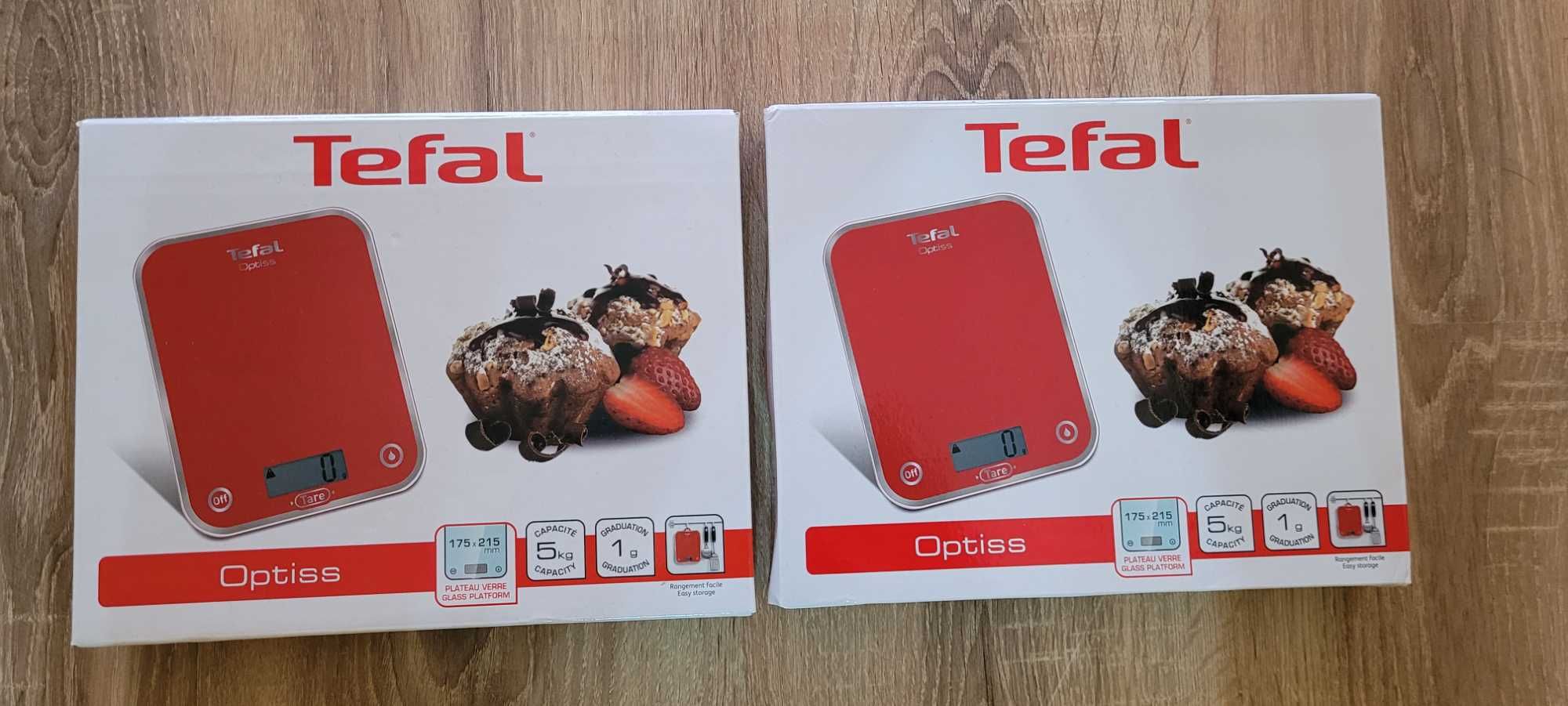 Cantar de bucatarie Optiss EVO Tefal, 5Kg, Gradatie 1g, Functie lichid