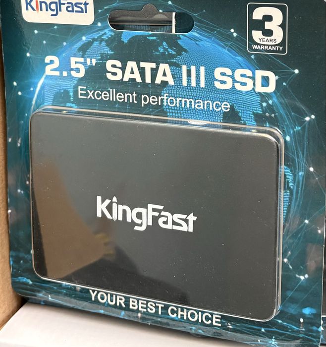 SSD SATA Kingfast 512gb новый