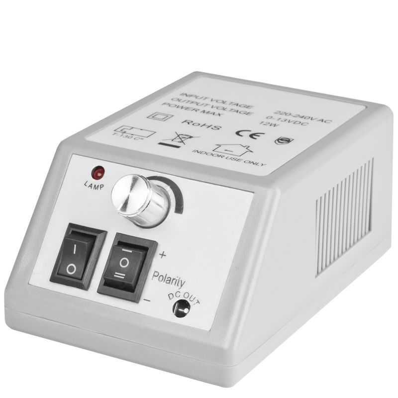 Eлектрическа пила - микромотор за маникюр Merc-2000 - бяла/сива