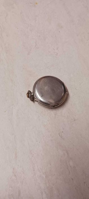 Ceas de buzunar Enigma, din argint