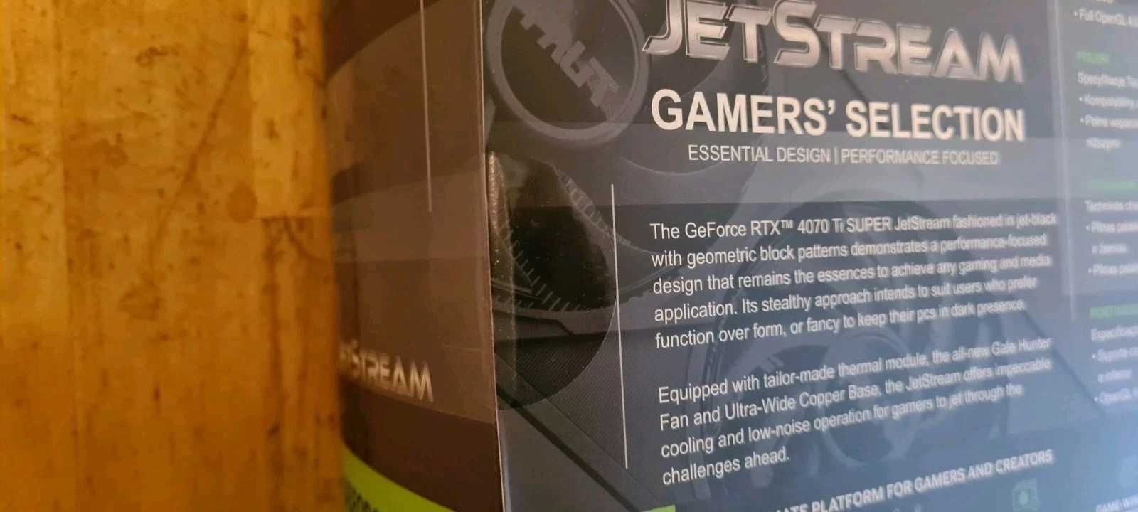 НОВА ! Palit RTX 4070 Ti SUPER JetStream OC 16GB