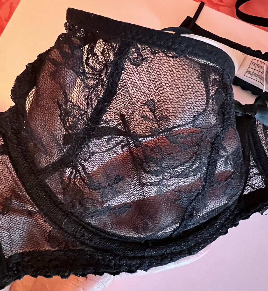 Sutien Agent Provocateur negru nou cu eticheta si ambalaj original