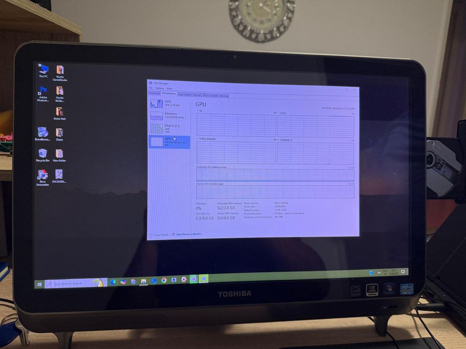 Vând sistem All in One Toshiba lx830-107
