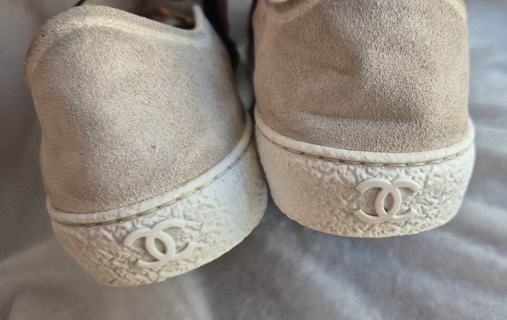 Mocasini piele CHANEL nr.37  originali