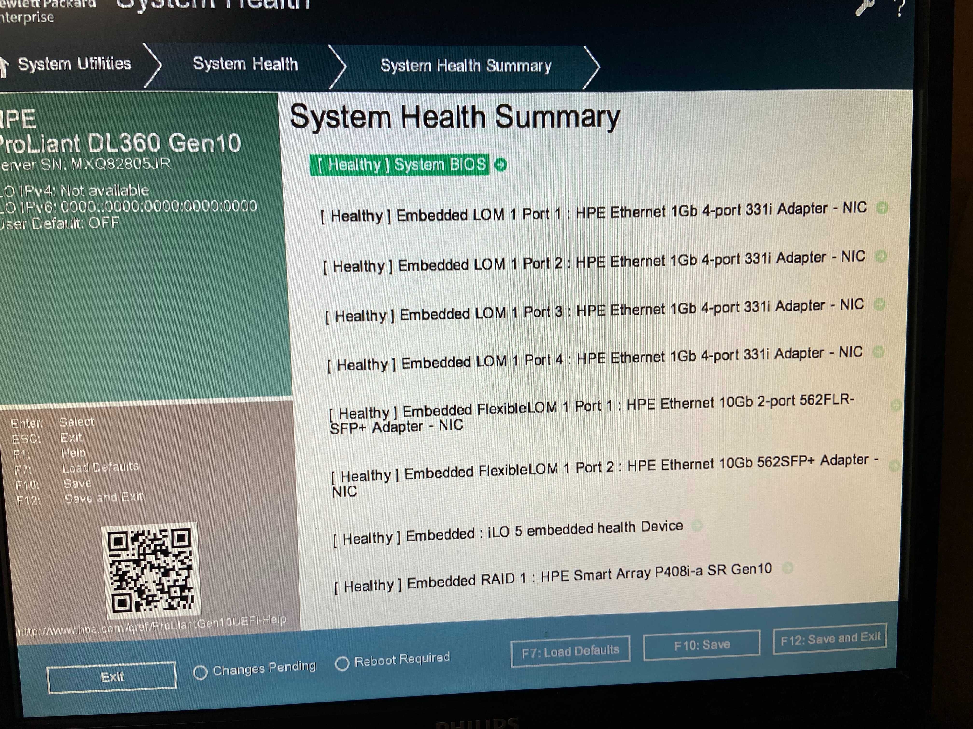 HPE DL360 G10 2* Xeon Gold 6138, 32GB DDR4, NVMe, 10 SFF сървър