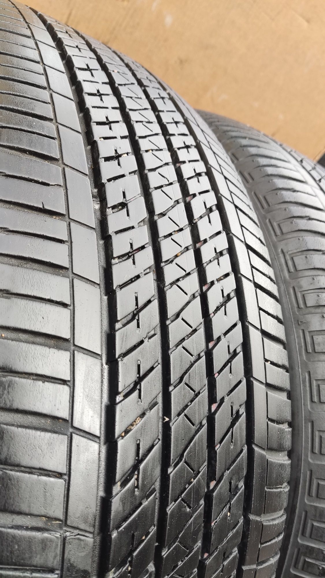 4бр всесезонни гуми 235/55/18 Bridgestone 
dot2518
6.7mm грайфер
Добро