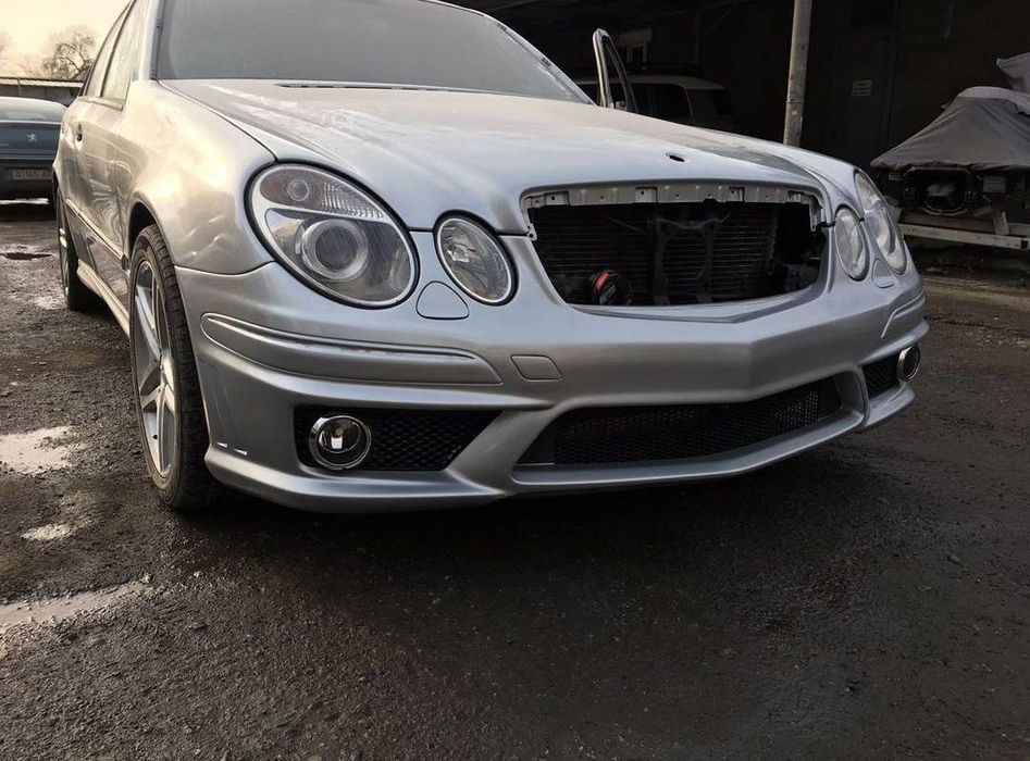 W211 В211 бампер капот  фары поворотник багаж крыло решетка порог