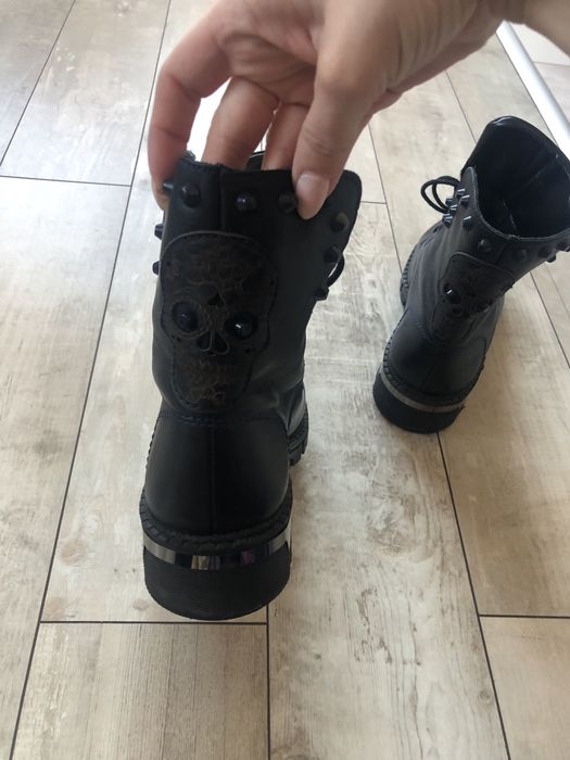 Боти естествена кожа