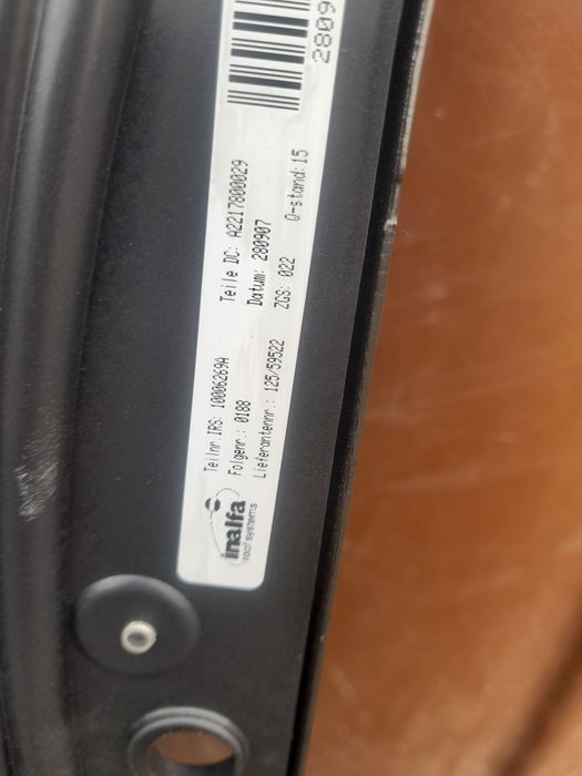 Trapa completa mercedes s class w221