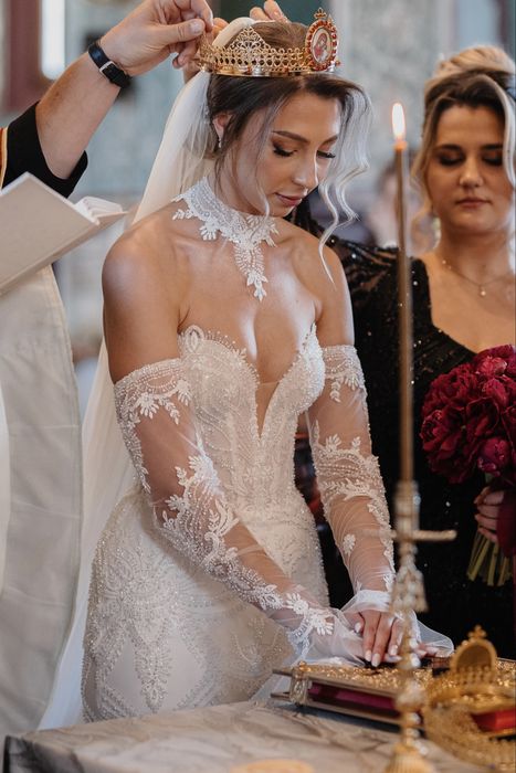 Rochie de mireasă tip sirenă