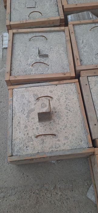 Бетонные подложки металлических конструкций