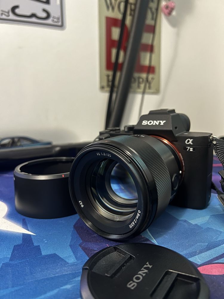 Sony A7ii + Obiectiv FE 1.8 / 85mm