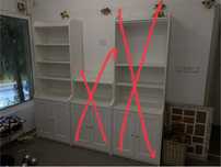 Ikea Hauga шкаф с две врати