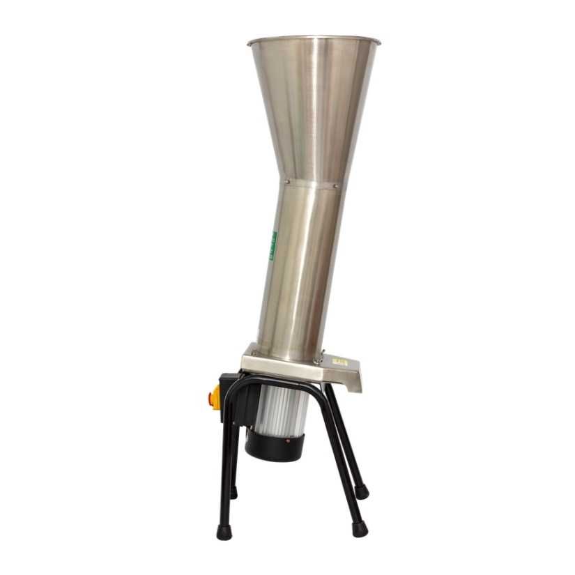 Zdrobitor electric de fructe ZEF-800S INOX Capacitate de lucru 800kg/h