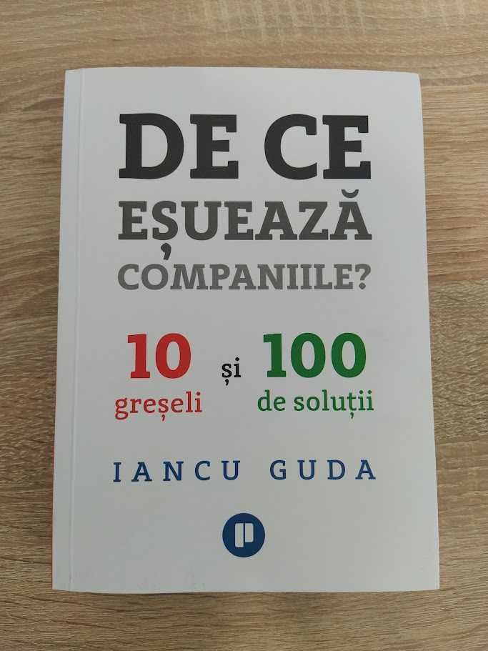 De ce esueaza companiile? 10 greseli si 100 de solutii - Iancu Guda