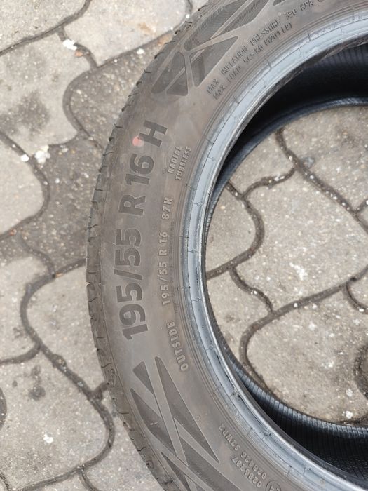 Set 4 anvelope de vară Continental EcoContact 6 – 195/55 R16 87H