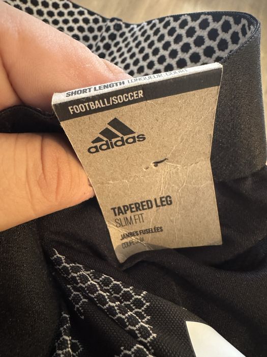 Pantaloni trening/fotbal/fitness Adidas, noi, negri, marimea 2XL