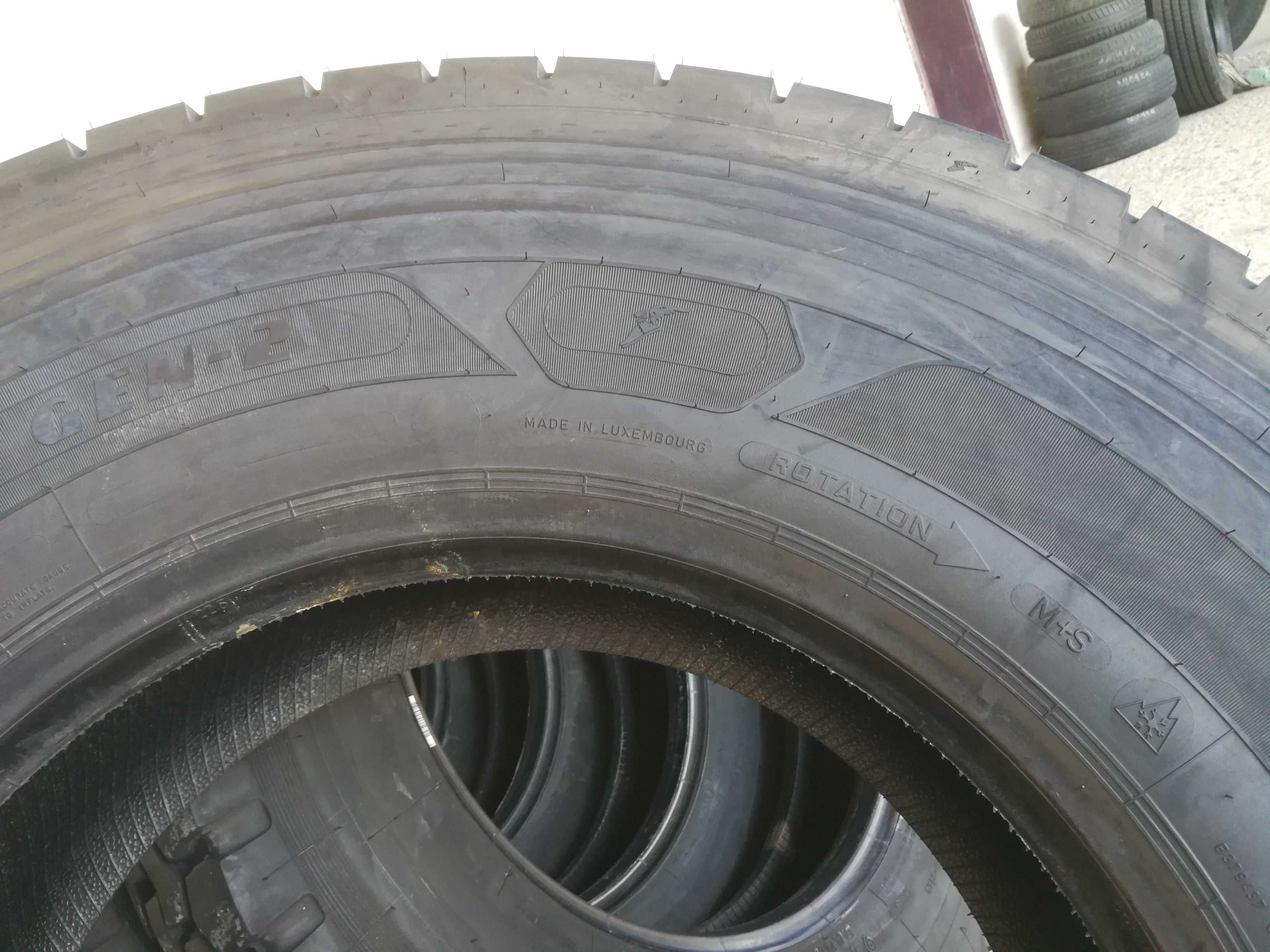 4 Нови гуми R22.5 315/80 Goodyear FuelMax D Gen-2 156/150L M+S