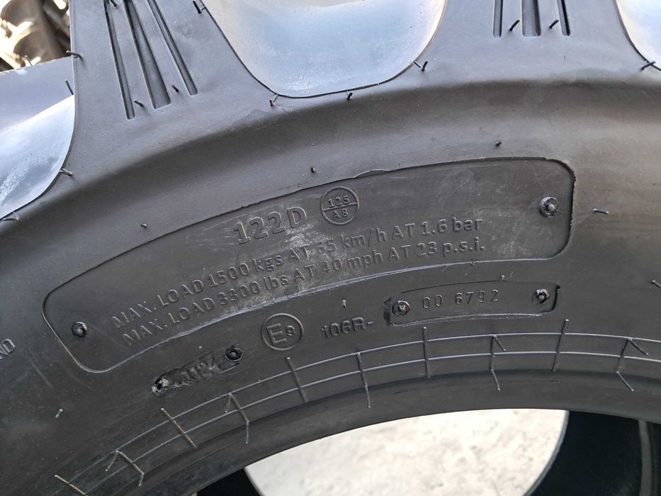 Cauciucuri noi 360/70R24 marca GRI anvelope radiale tractor fata