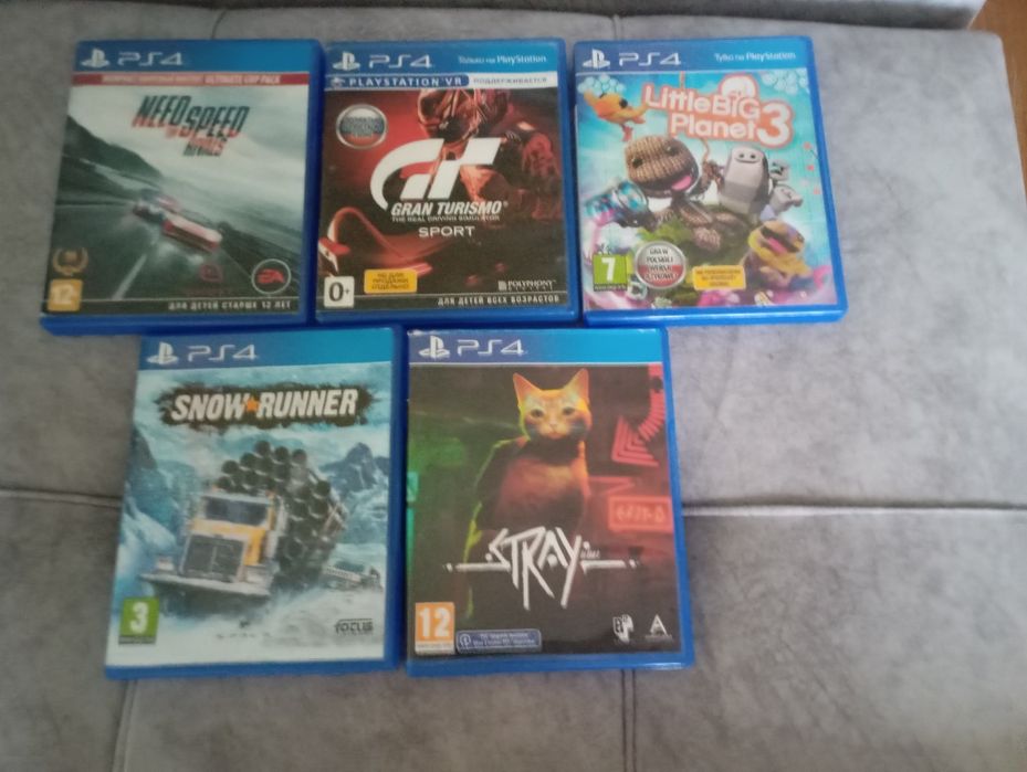 Игры на пс 4  хорошее состояние
