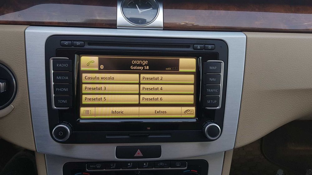 Navi RNS510 originala pentru VW -fabr.2015-hdd ssd-meniu limba romana