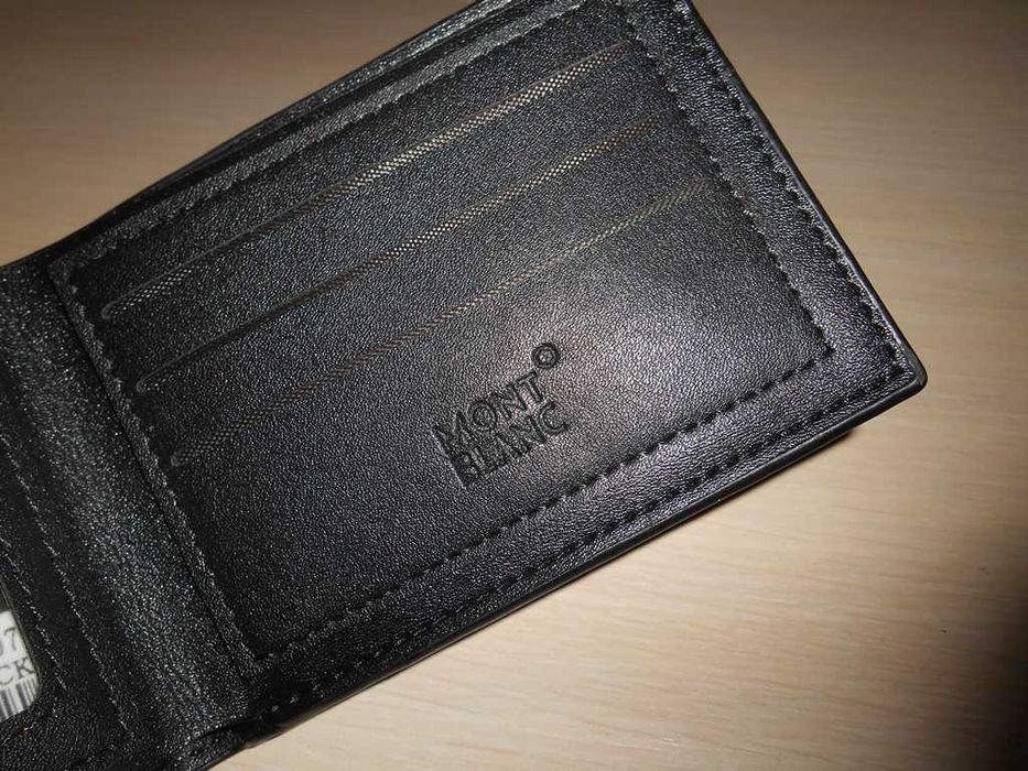 Portofel pentru bărbați Mont Blanc, piele naturală