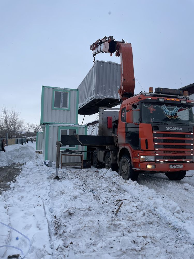 УслугиМанипулятор длинномер контейнеровоз,Астана манипулятор Контейнер