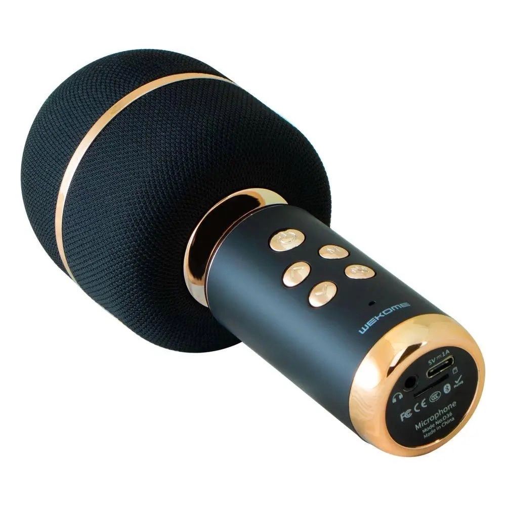 Микрофон-портативная колонка Wekome D36 1800 mAh Bluetooth