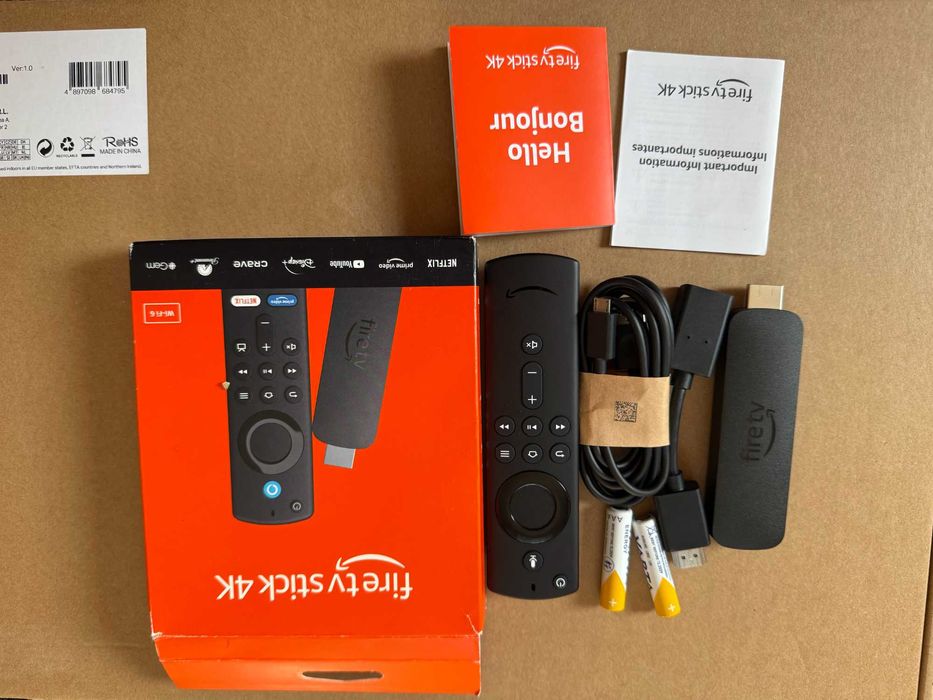 Media player Amazon Fire TV Stick 4K, Wi-Fi 6, 2nd Generation