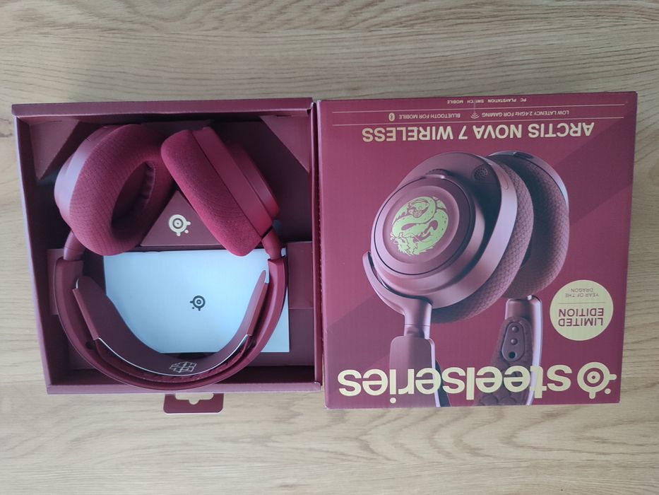 Casti SteelSeries Arctis Nova 7 Wireless Gaming