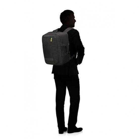 Черна бордна чанта/раница за 15.6" лаптоп American Tourister Work-Е