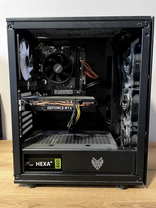 Геймърски компютър. Готов за игри. Периферия подарък.