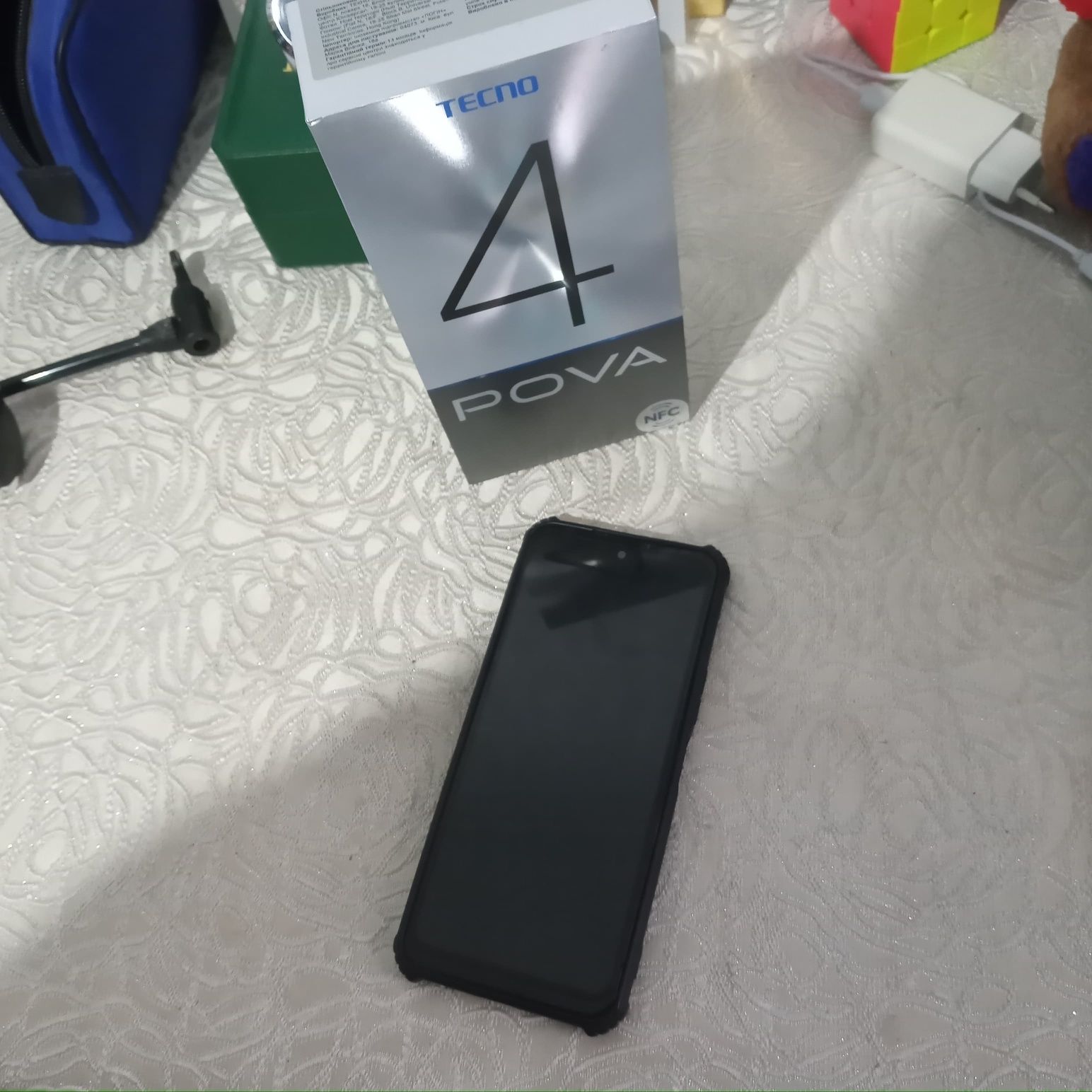 Продаю Tecno Pova 4 (б/у) – мощный игровой смартфон
