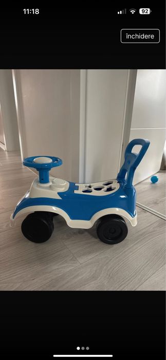 Masina albastra copii