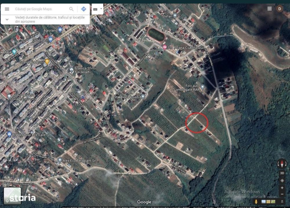 Vand teren Mioveni IRN - Zona A-uri